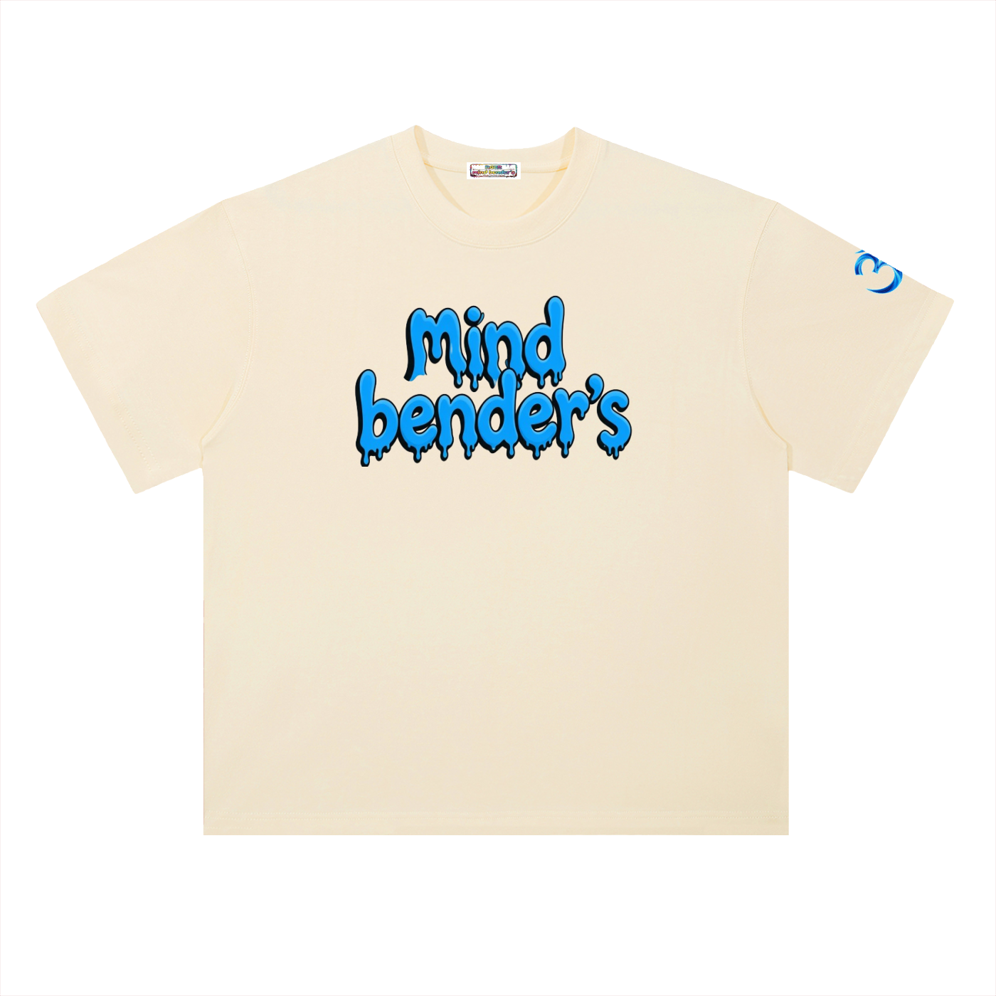 MIND BENDER'S  PRIMINUM Heavyweight Drop Shoulder Cotton T-Shirt