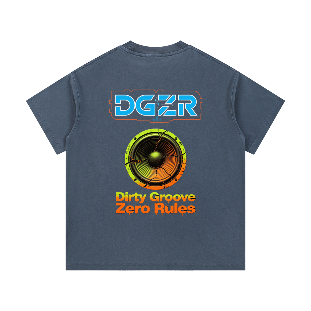 DGZR   Vintage Wash Cotton T-Shirt