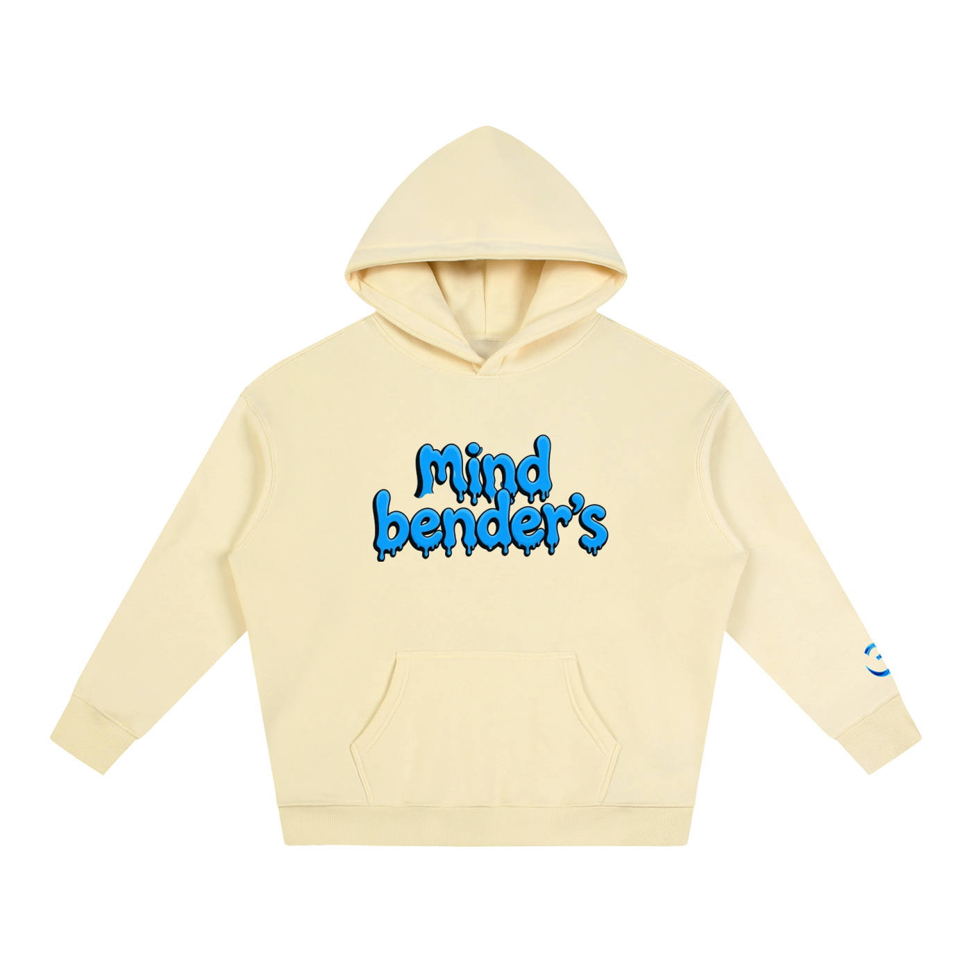 Mind bender's  blue meanie Oversize Fleeced Hoodie