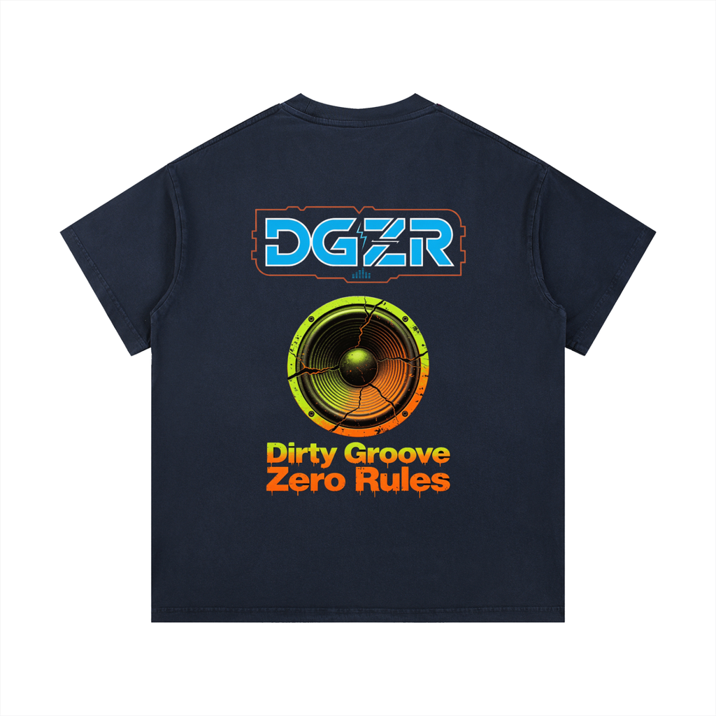 DGZR   Vintage Wash Cotton T-Shirt