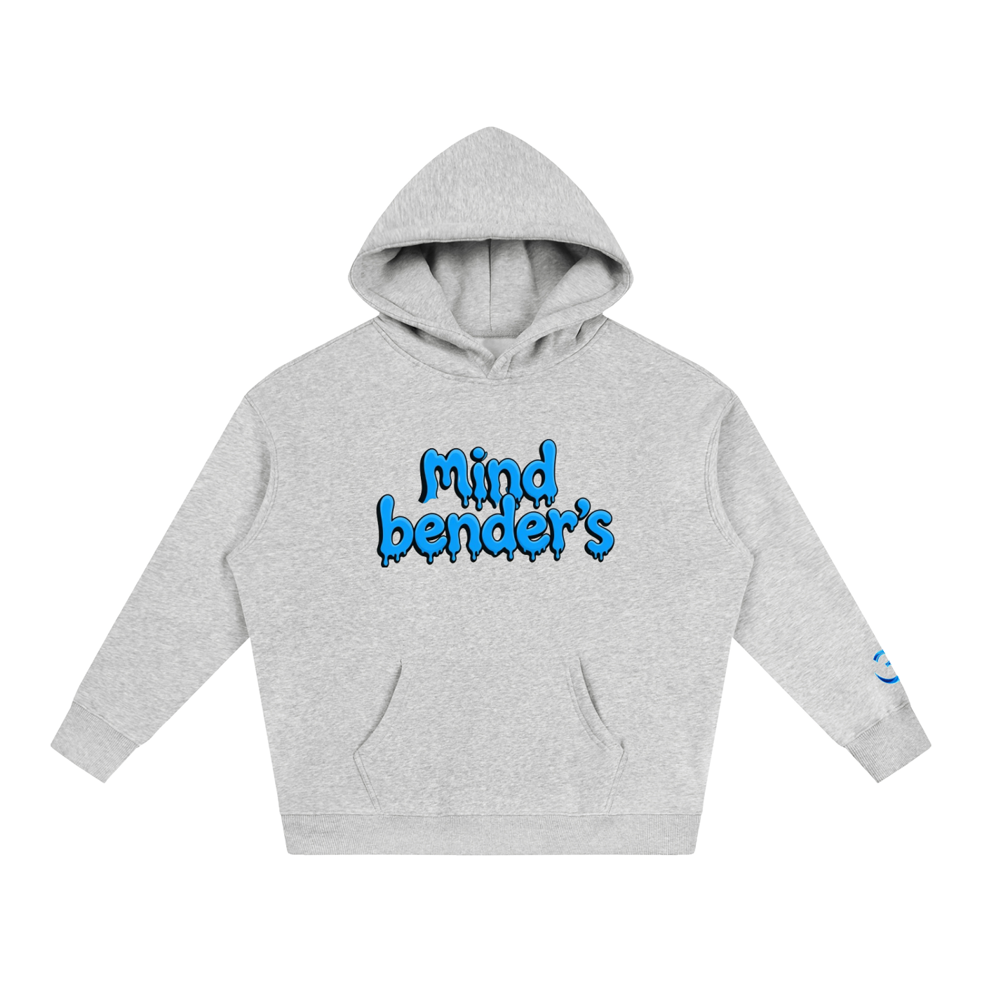 Mind bender's  blue meanie Oversize Fleeced Hoodie