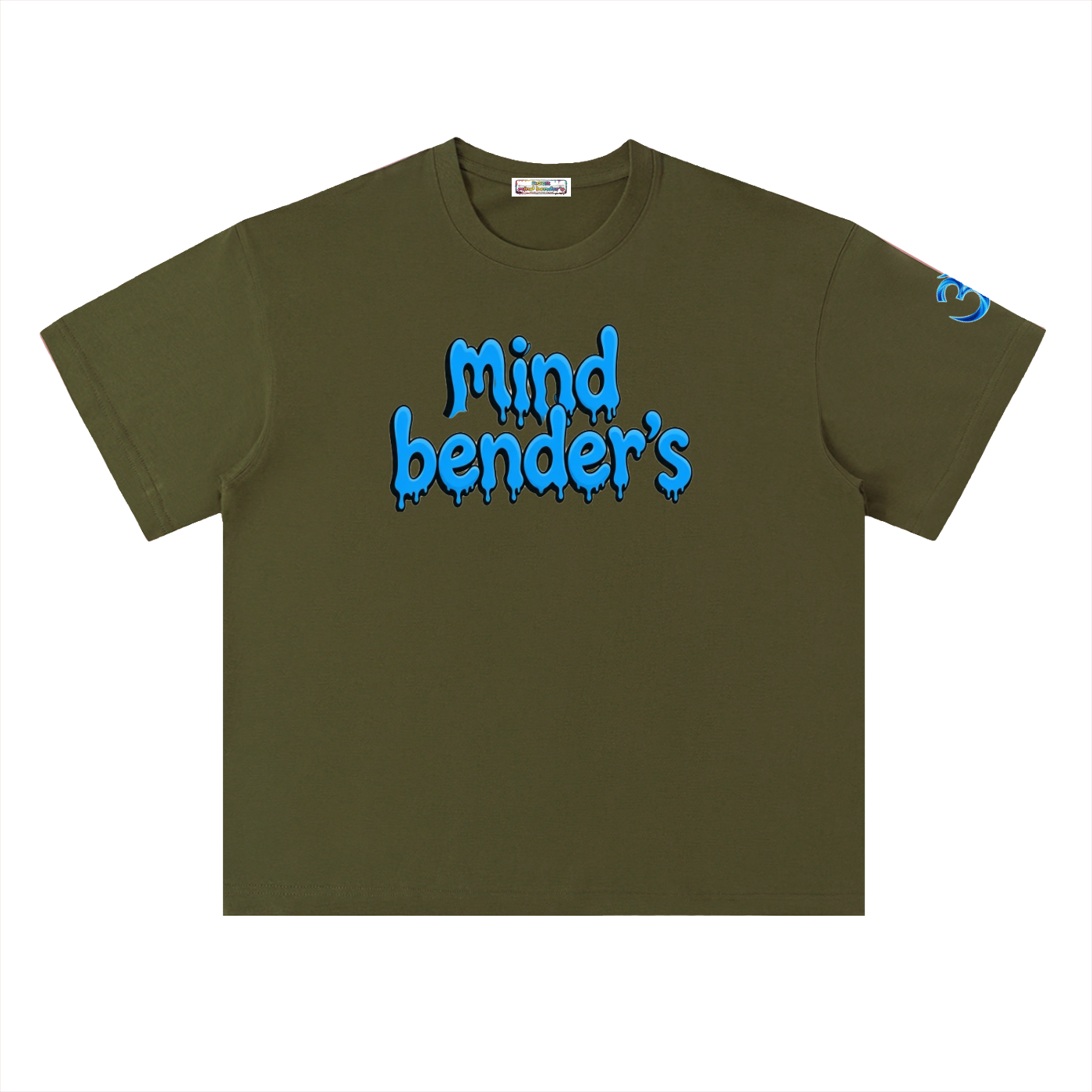 MIND BENDER'S  PRIMINUM Heavyweight Drop Shoulder Cotton T-Shirt