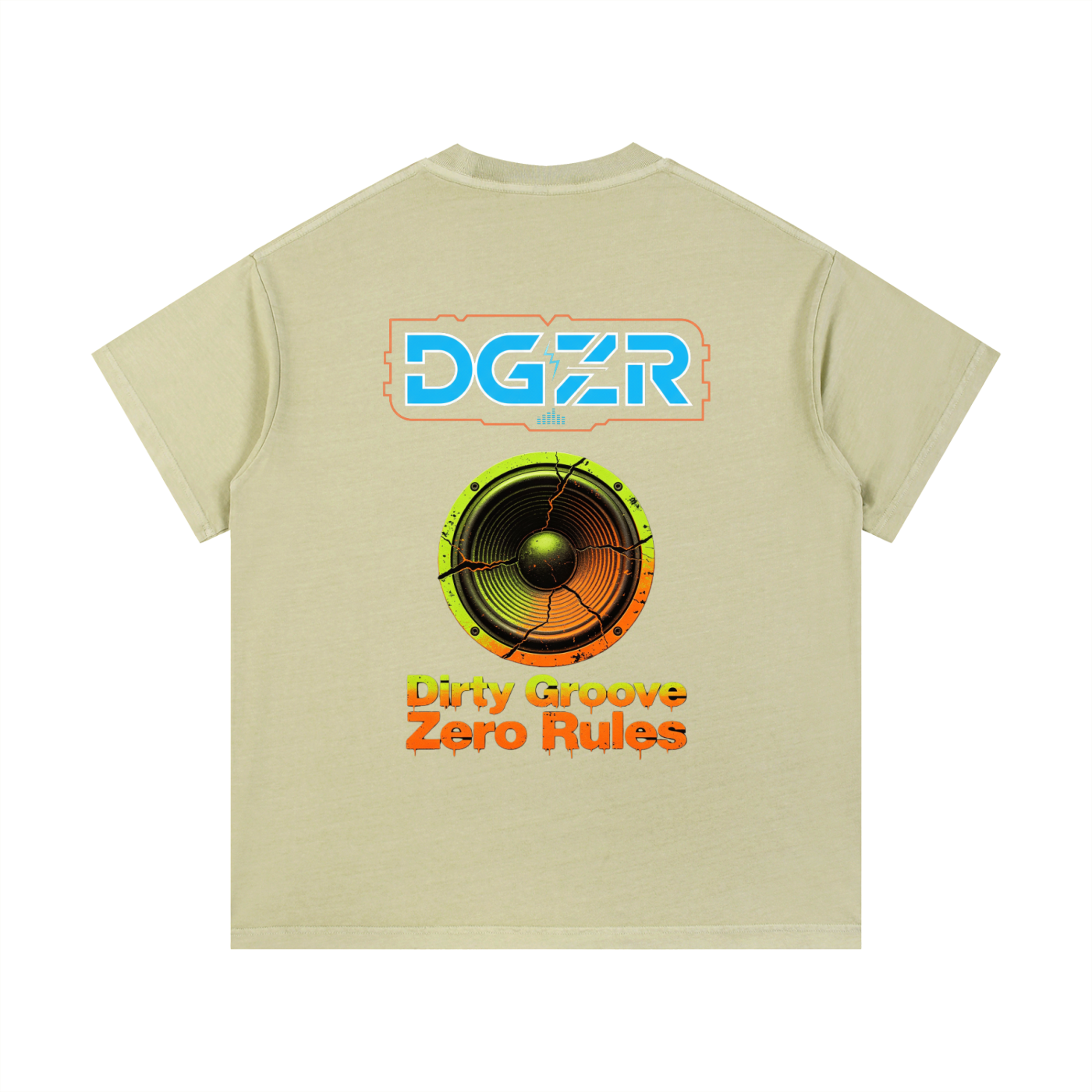 DGZR   Vintage Wash Cotton T-Shirt