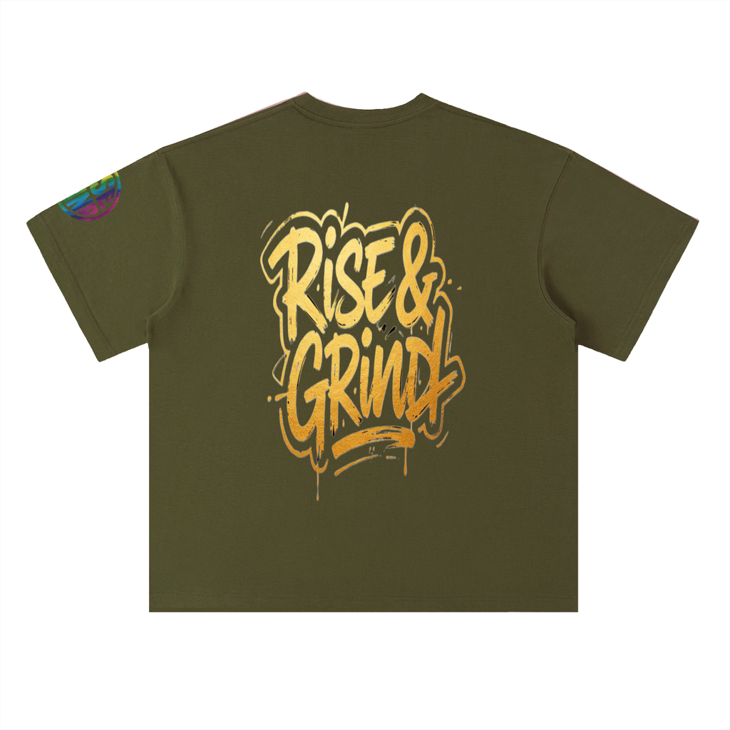 Heavyweight Drop Shoulder Cotton T-Shirt
