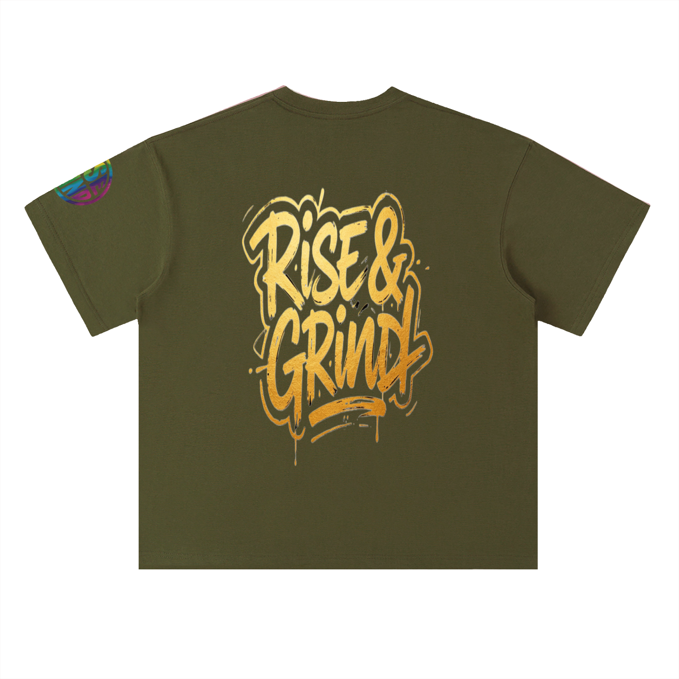Heavyweight Drop Shoulder Cotton T-Shirt