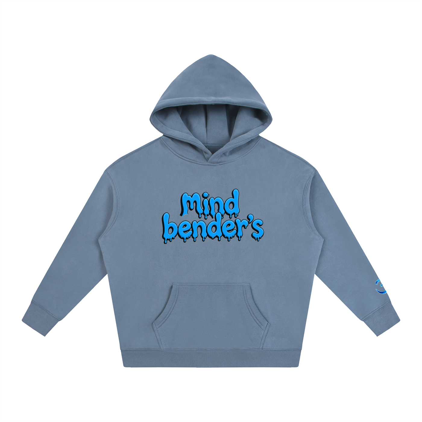 Mind bender's  blue meanie Oversize Fleeced Hoodie