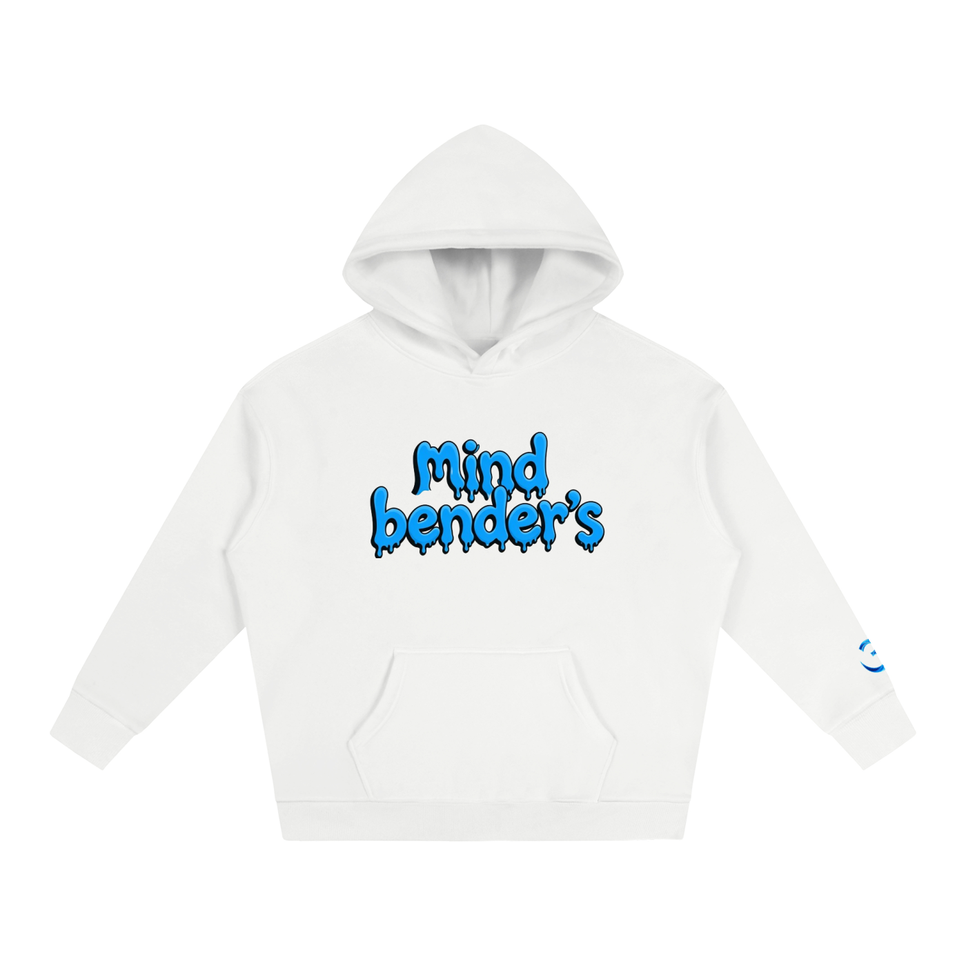 Mind bender's  blue meanie Oversize Fleeced Hoodie