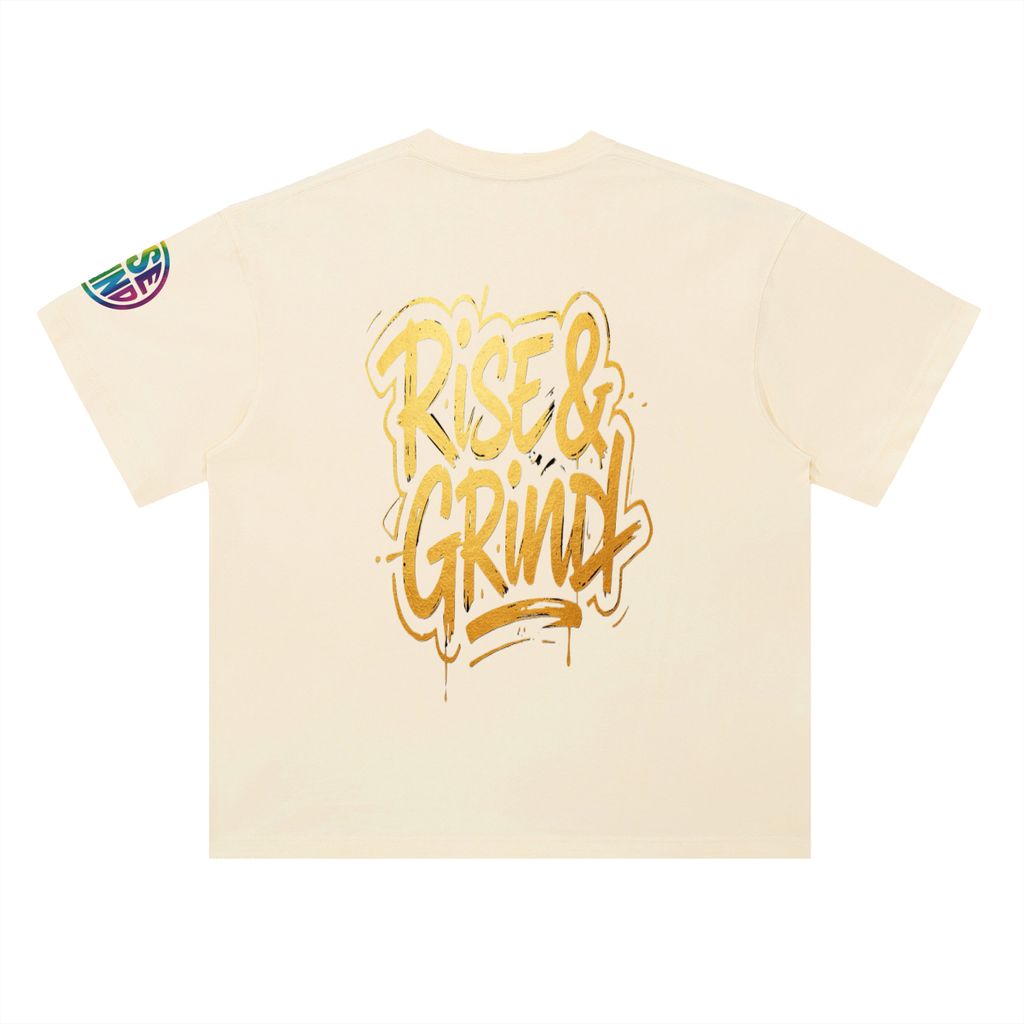 Heavyweight Drop Shoulder Cotton T-Shirt