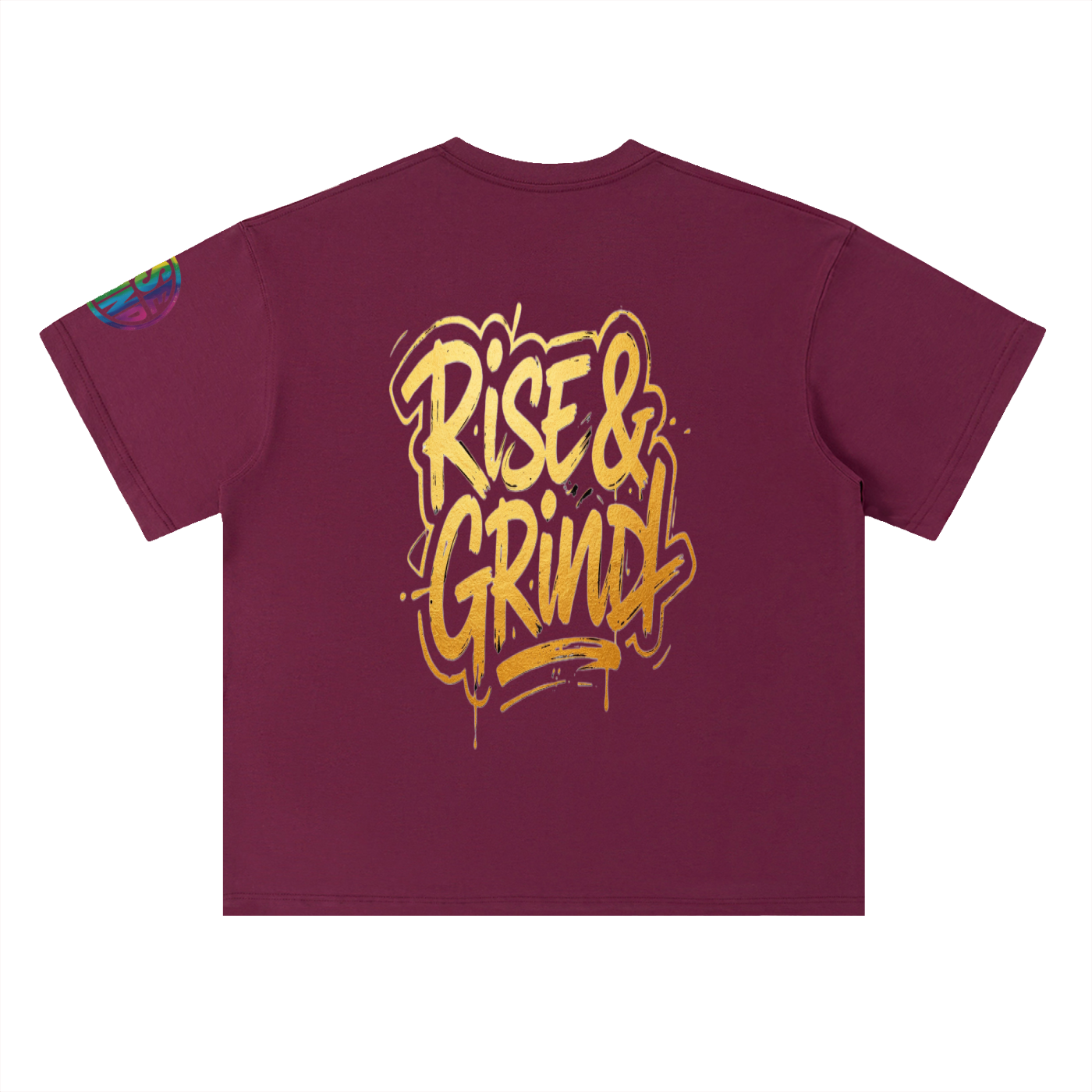 Heavyweight Drop Shoulder Cotton T-Shirt
