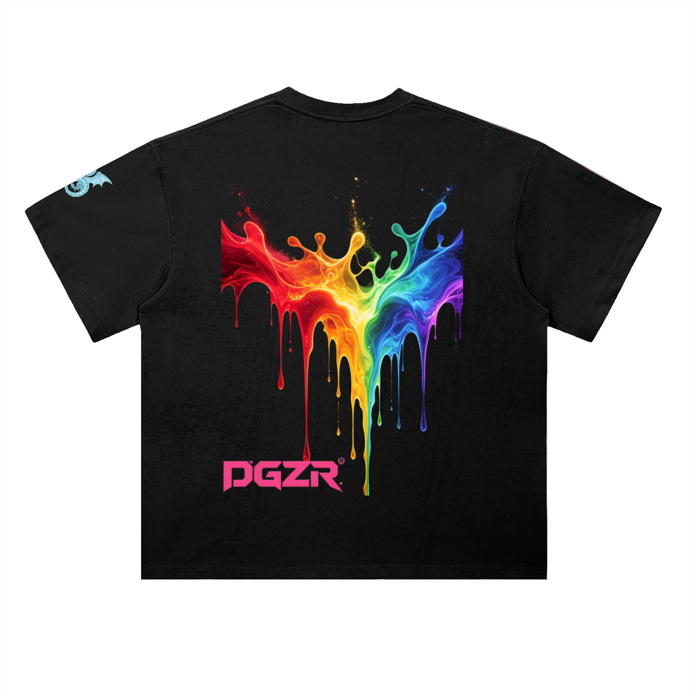 DGZR 300gsm Heavyweight Drop Shoulder Cotton T-Shirt