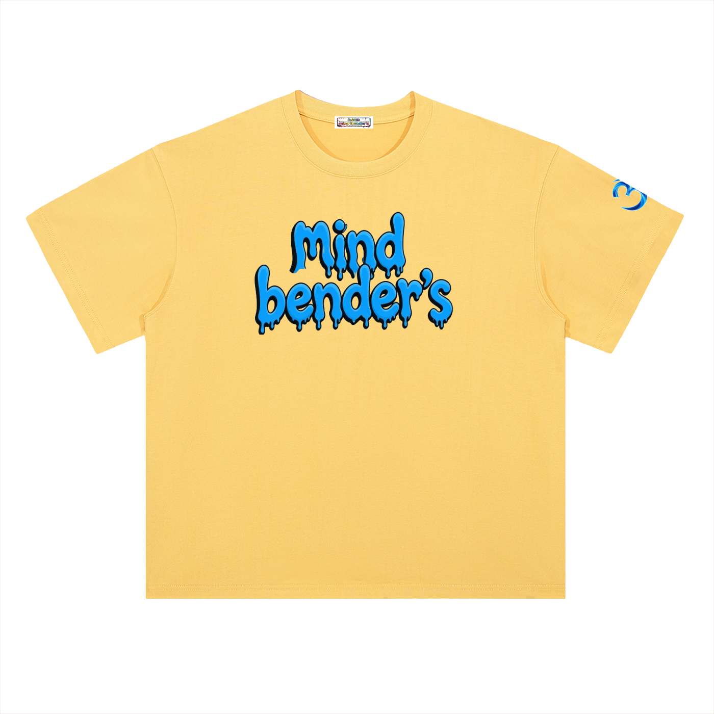 MIND BENDER'S  PRIMINUM Heavyweight Drop Shoulder Cotton T-Shirt