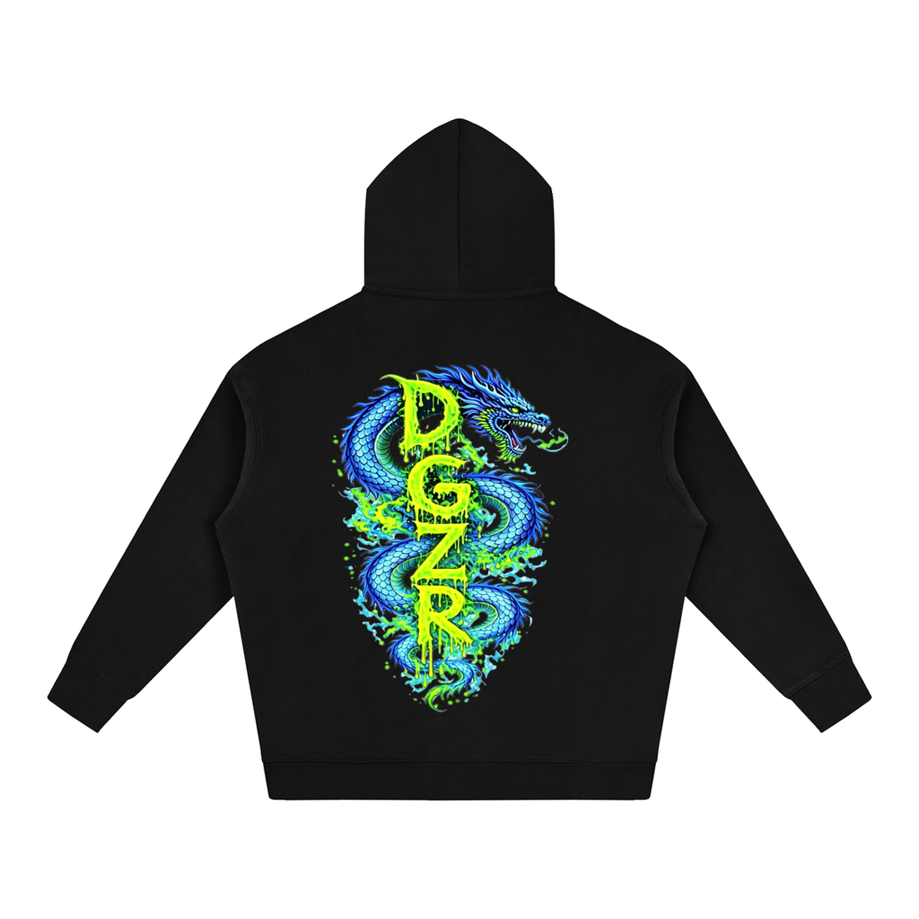 Dgzr Oversize Fleeced Hoodie