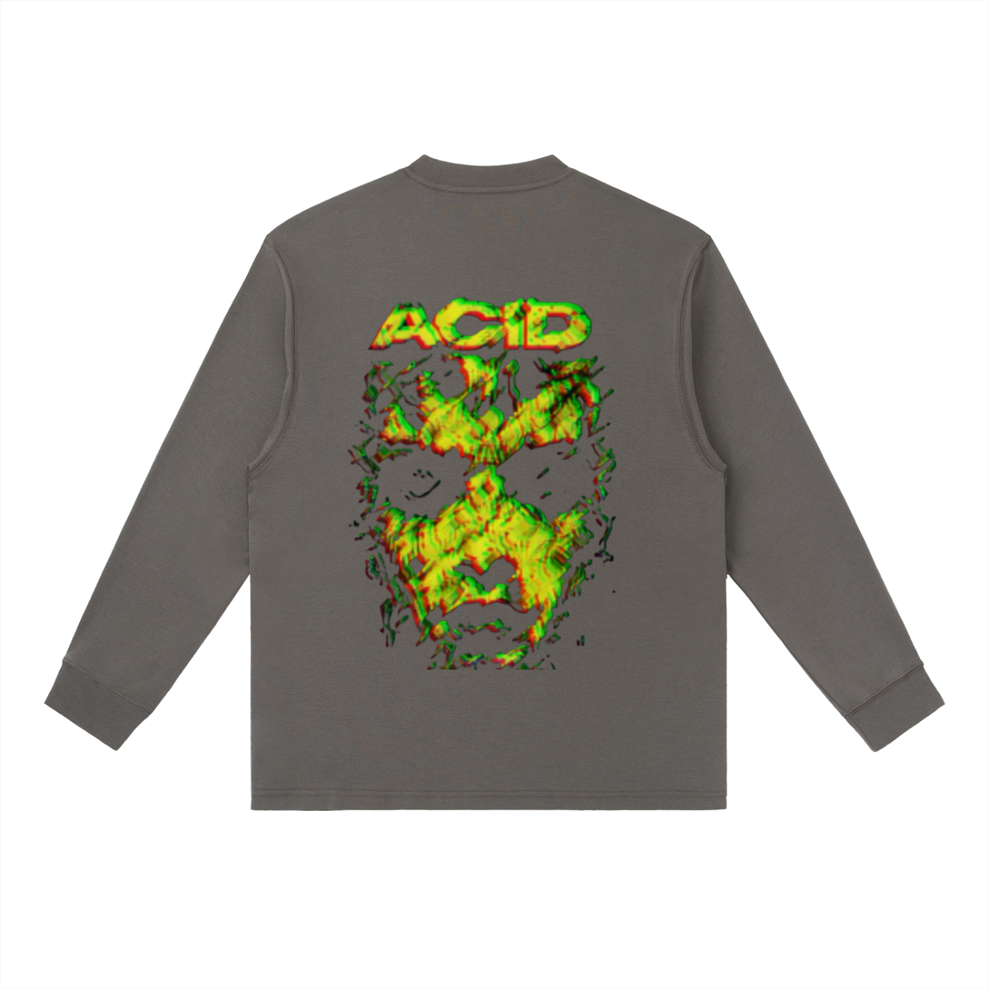DGZR acid Essential Crewneck Long-Sleeve T-Shirt