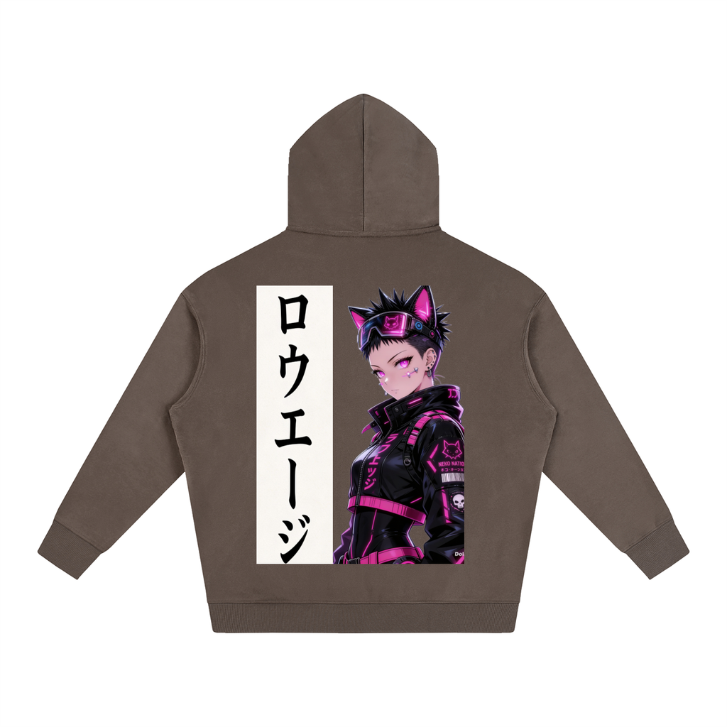 Oversize Fleeced Hoodie