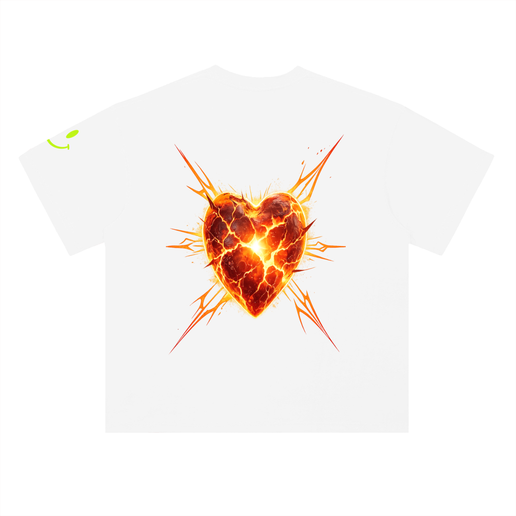 Heavyweight Drop Shoulder Cotton T-Shirt