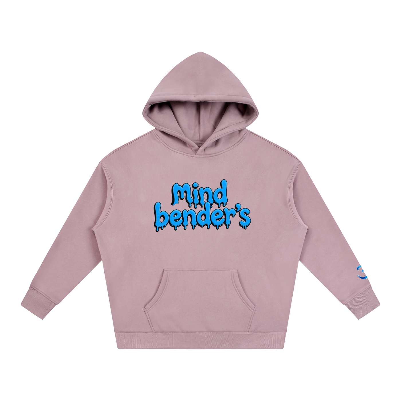 Mind bender's  blue meanie Oversize Fleeced Hoodie