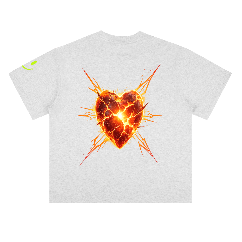 Heavyweight Drop Shoulder Cotton T-Shirt
