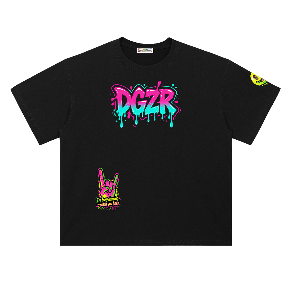 Heavyweight Drop Shoulder Cotton T-Shirt